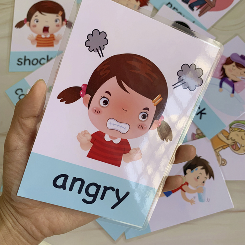 Kids Educational Games Learn English - 赤ちゃんと子供のためのモンテッソーリ学習カード,12パーツのセット,漫画,英語,フラッシュ,メモリ,運動,教育玩具