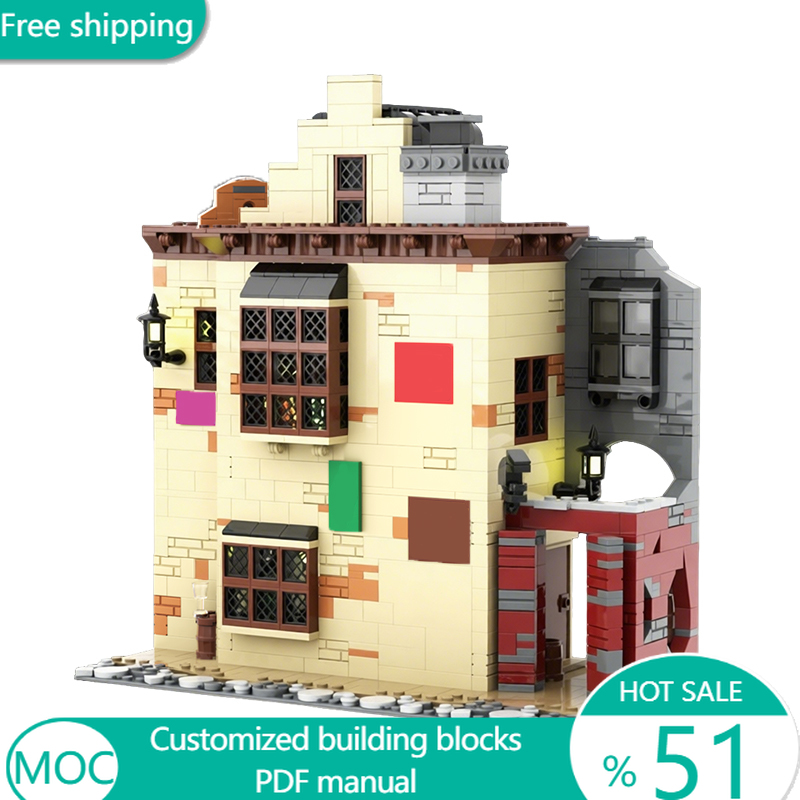 Kids Education Design - 1389ピース ゲームバー MOC カスタマイズ モジュラー ビルディングブロック