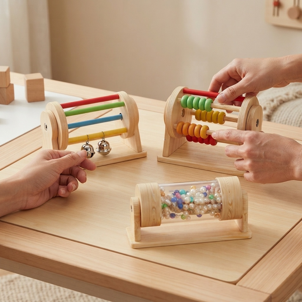 ホットビジーボード モンテッソーリ木製パズル DIYアクティ - Kids Education Usa のレビューと価格