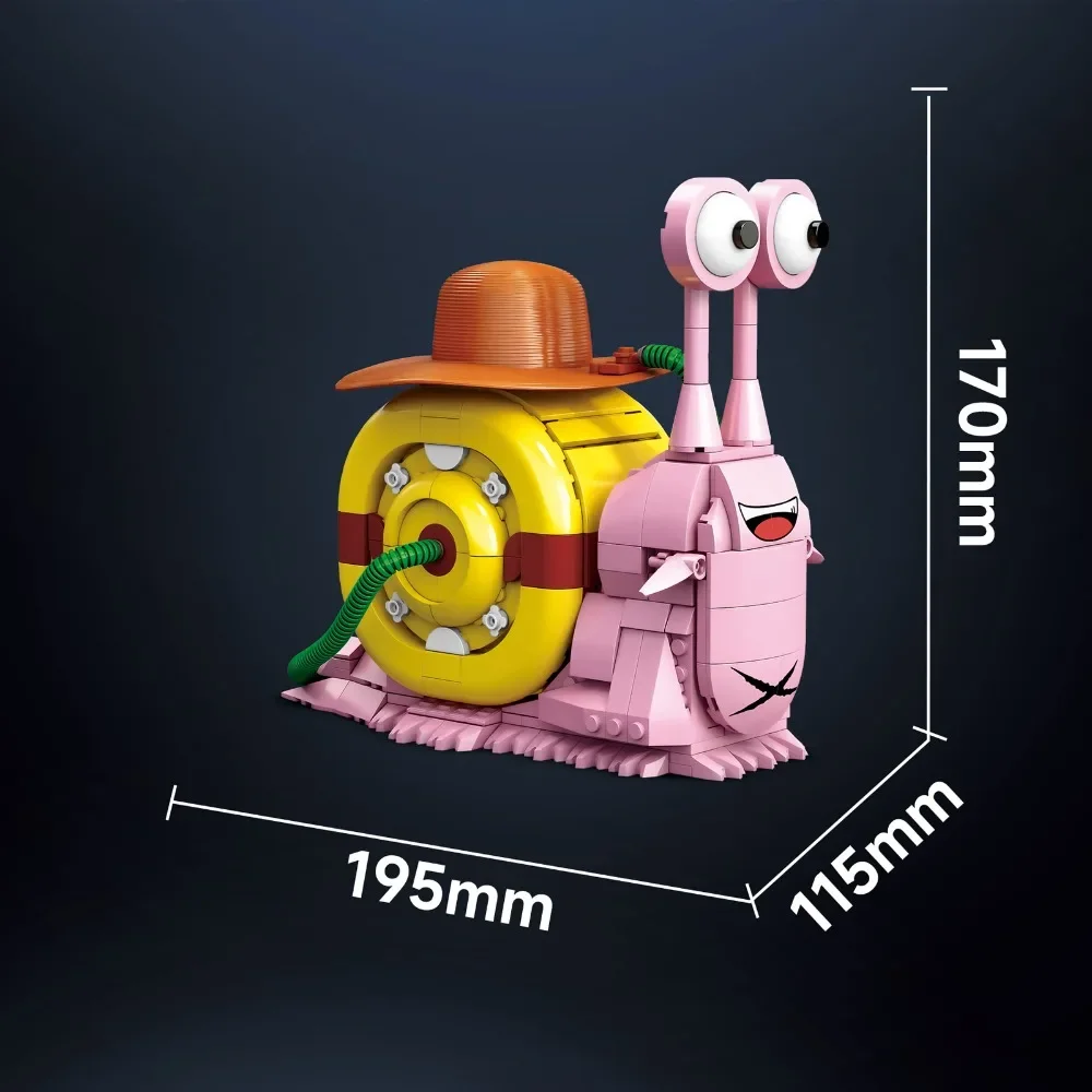 573ピース カタツムリ電話組み立てキット STEM教育玩具 - Kids Education Design のレビューと価格