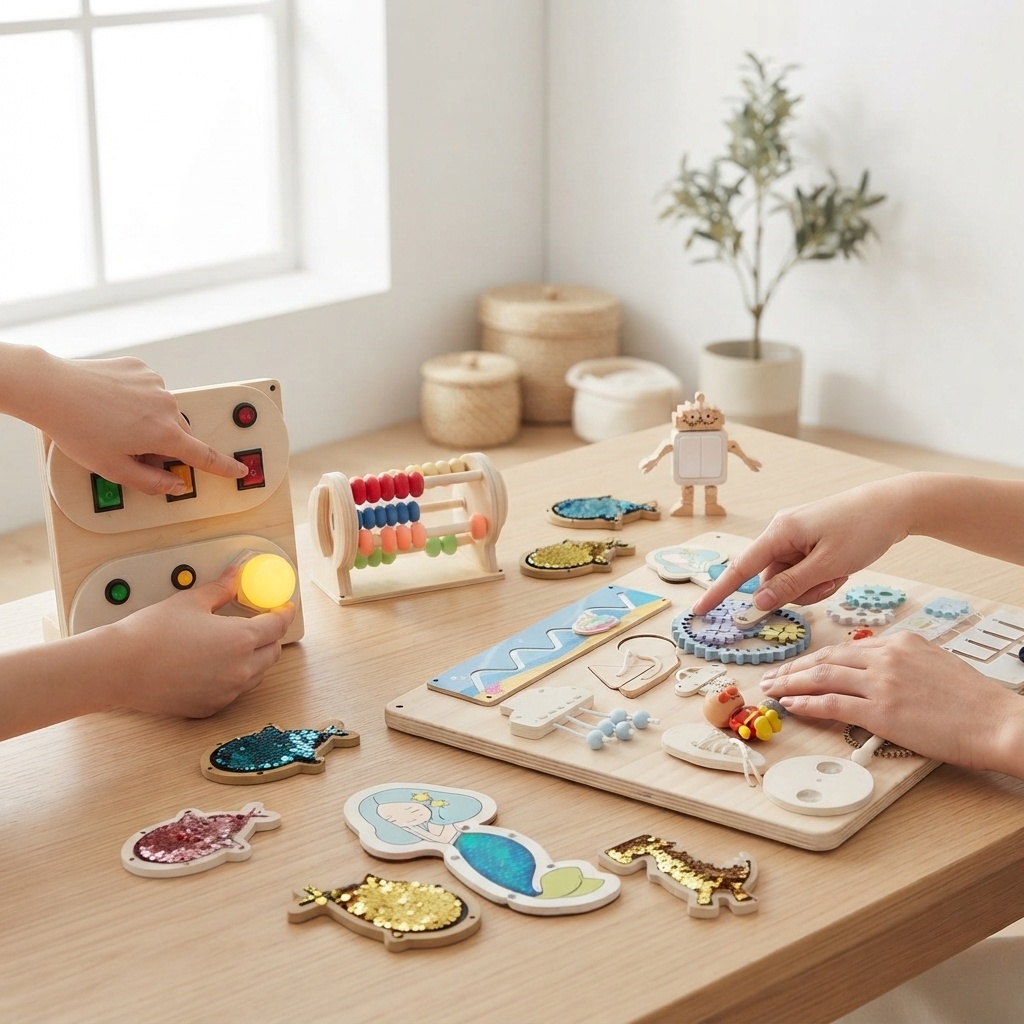 恐竜ビジーボード木製DIYアクセサリーモンテッソーリ早期学習 - Kids Education Usa のレビューと価格