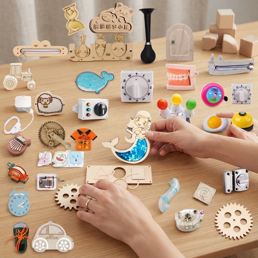 恐竜ビジーボード木製DIYアクセサリーモンテッソーリ早期学習 - Kids Education Usa のレビューと価格