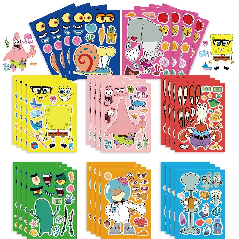 スポンジボブスクエアパンツ インタラクティブ教育ジグソーパズ - Free Educational Games For Kids のレビューと価格