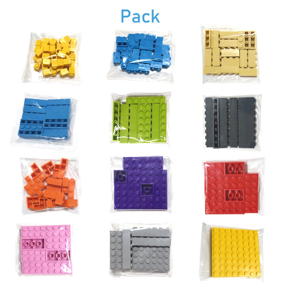 200 個 2 × 4 ドット DIY ビルディングブロック - Lego Set Creator のレビューと価格