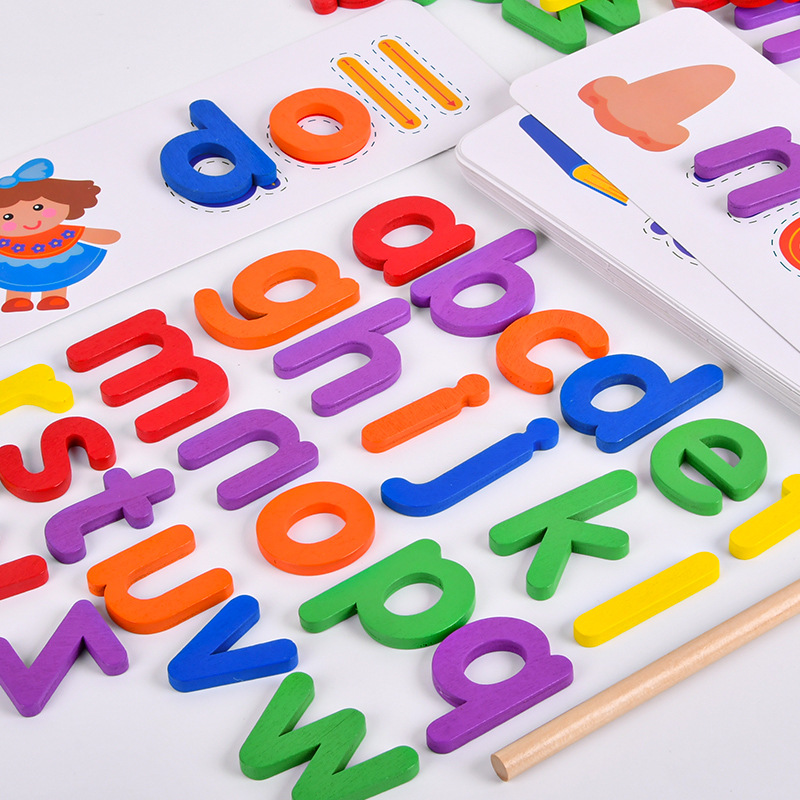 52 個英語アルファベットスペル単語木製知育玩具子供のための - Kids Educational Games Learn English のレビューと価格
