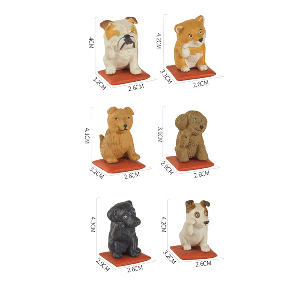 リアルな子犬フィギュアおもちゃ マルチスタイル 教育用 子犬 - Kids Education Toy のレビューと価格