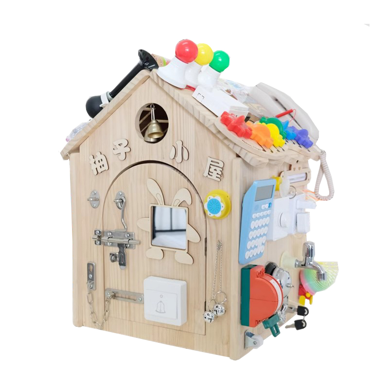 モンテッソーリビジーボードアクセサリー革バックルスイッチライ - Kids Education Usa のレビューと価格