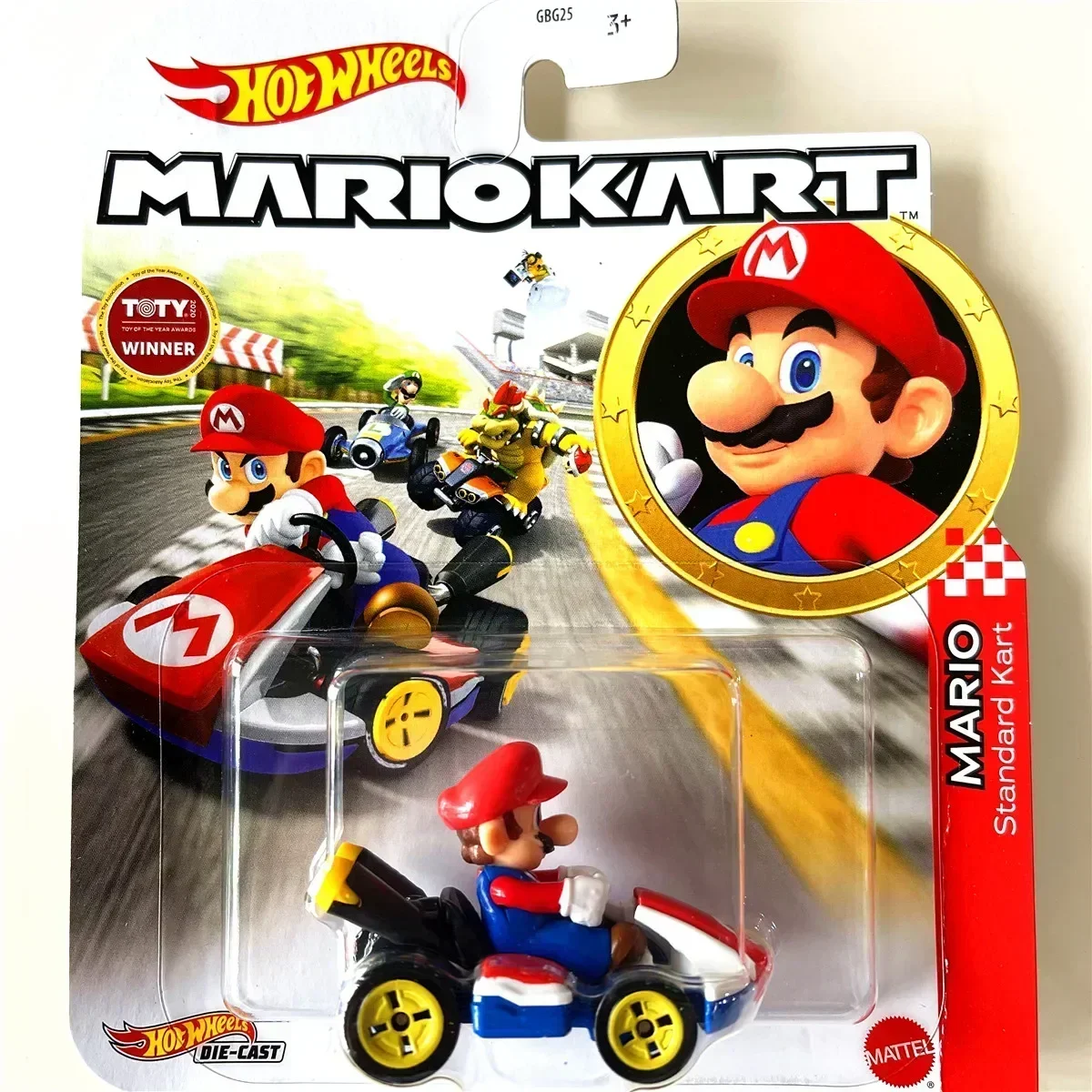 オリジナルホットホイールマリオカート1:64ダイキャストクッ - Hot Wheels Car Mainline のレビューと価格