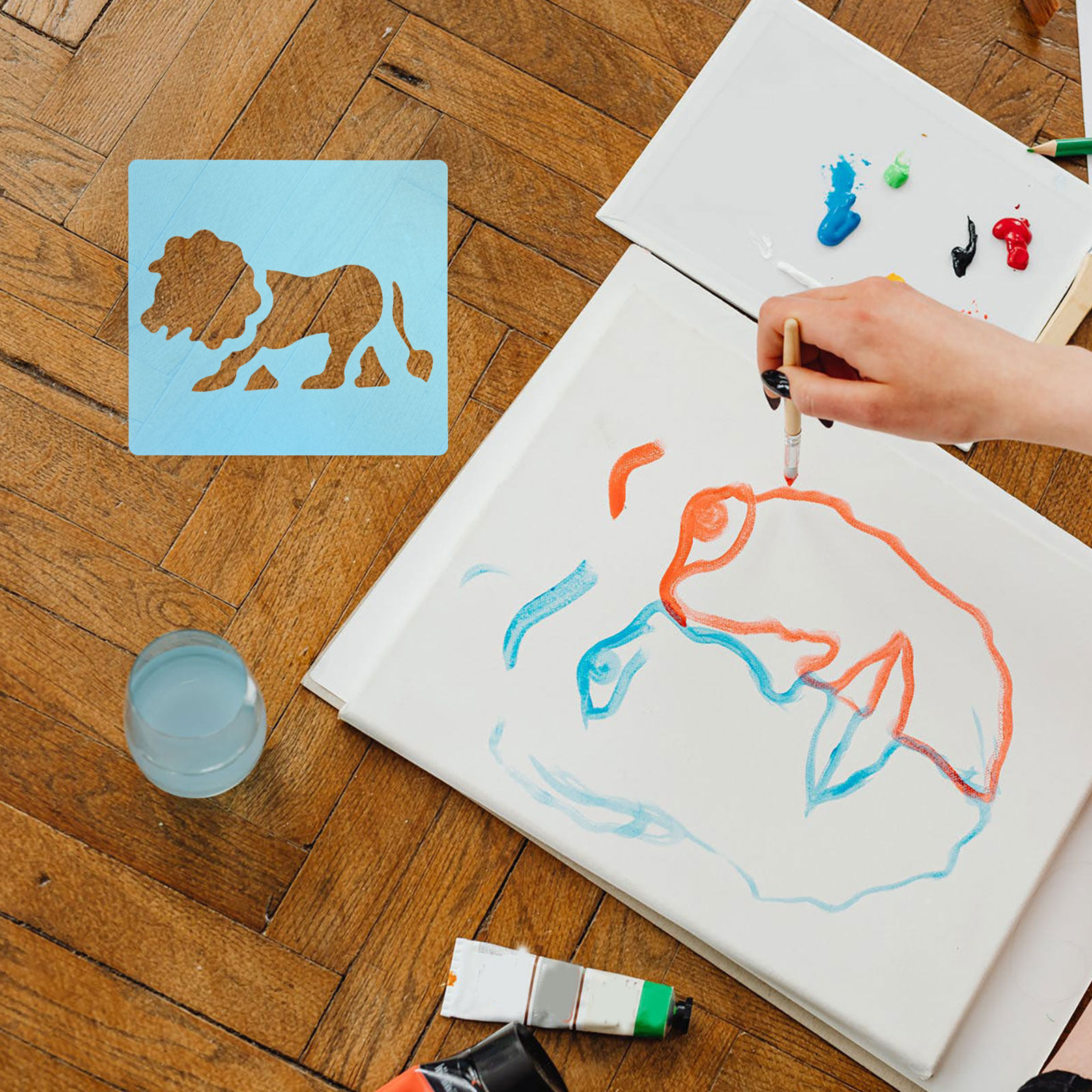子供向け動物テーマの教育用トレーシングテンプレート12枚セッ - Kids Education Template のレビューと価格
