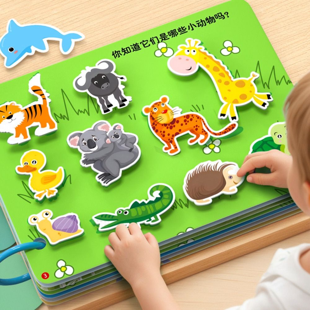 耐久性のある 10 ページベビーティアブック漫画ノイズプルー - Kids Early Education Books のレビューと価格