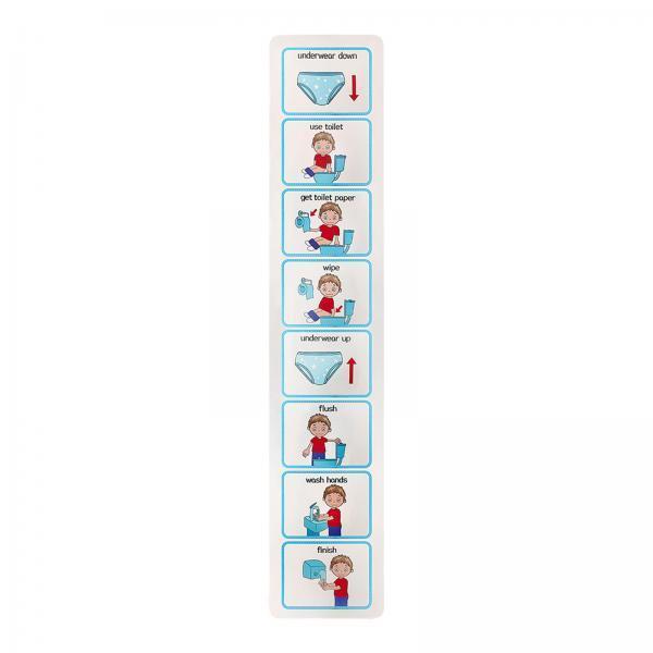 子供用トイレチャート視覚スケジュール防水多色行動計画表家庭用 - Kids Education Planner のレビューと価格