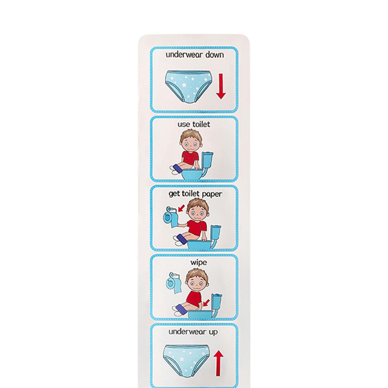 子供用トイレチャート視覚スケジュール防水多色行動計画表家庭用 - Kids Education Planner のレビューと価格