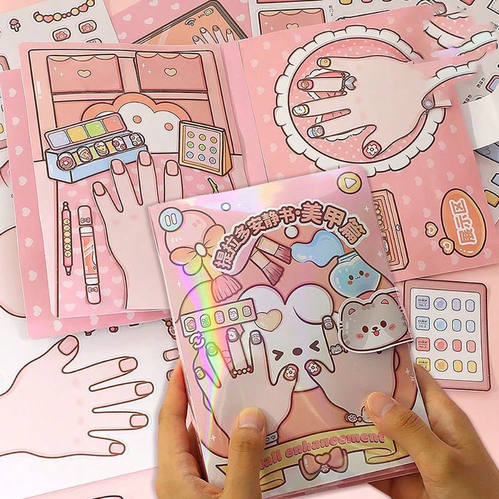 卸売 クワイエットブック 可愛いプランナーステッカー 3Dぷ - Kids Education Planner のレビューと価格