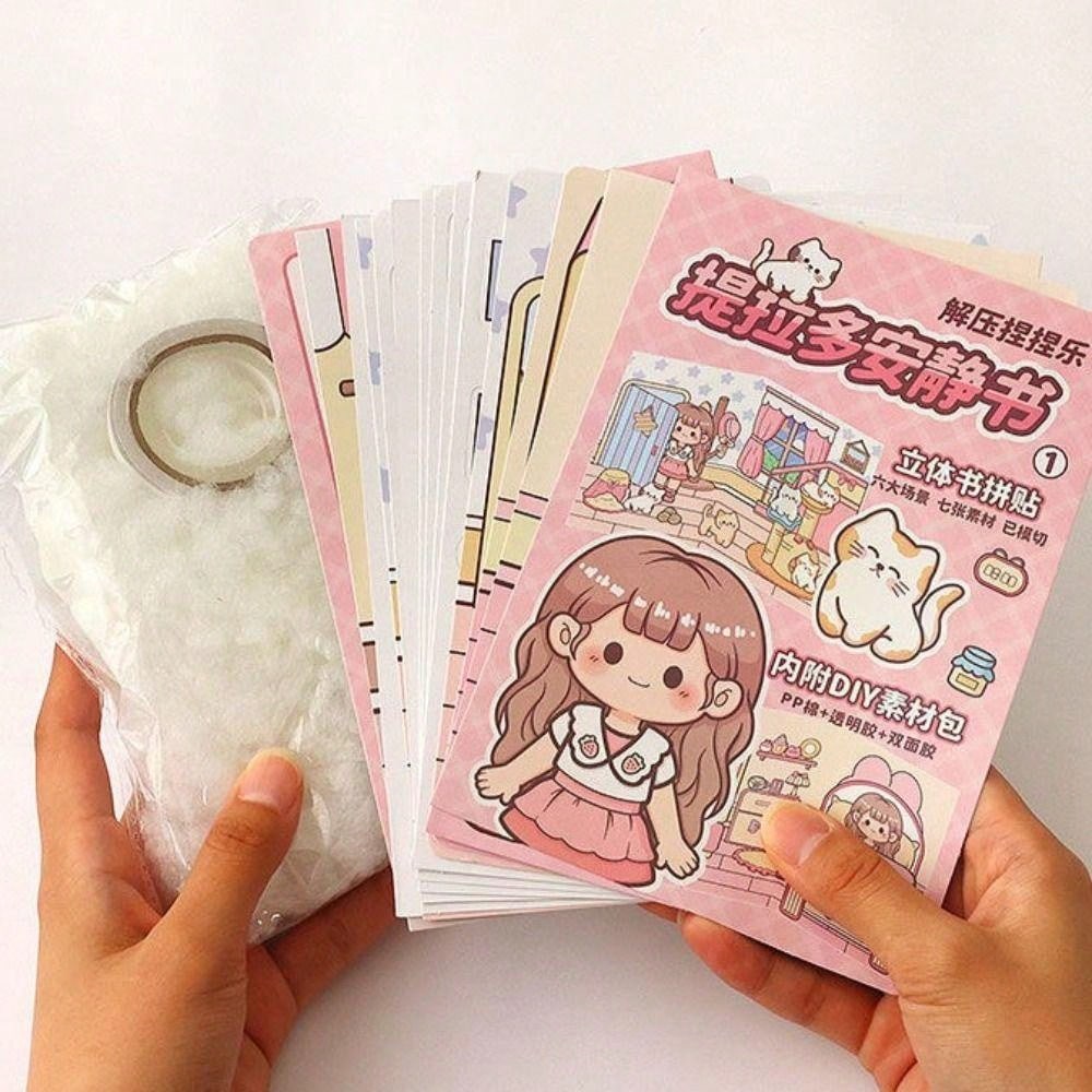 卸売 クワイエットブック 可愛いプランナーステッカー 3Dぷ - Kids Education Planner のレビューと価格