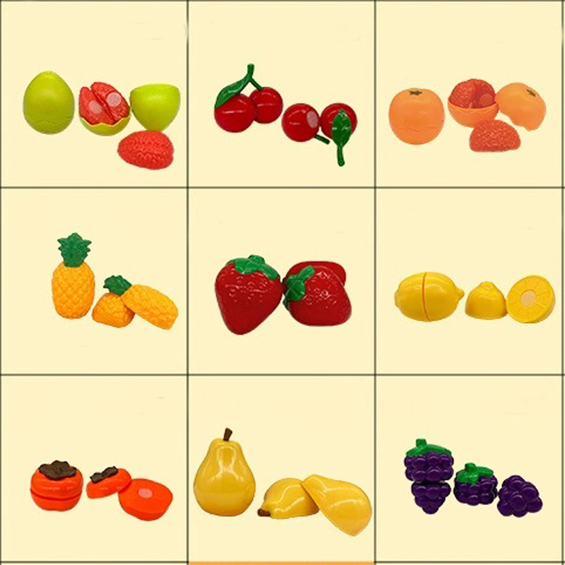 モンテッソーリ教育玩具,家の減圧,材料の確認,野菜,果物,魚 - Kids Education Usa のレビューと価格