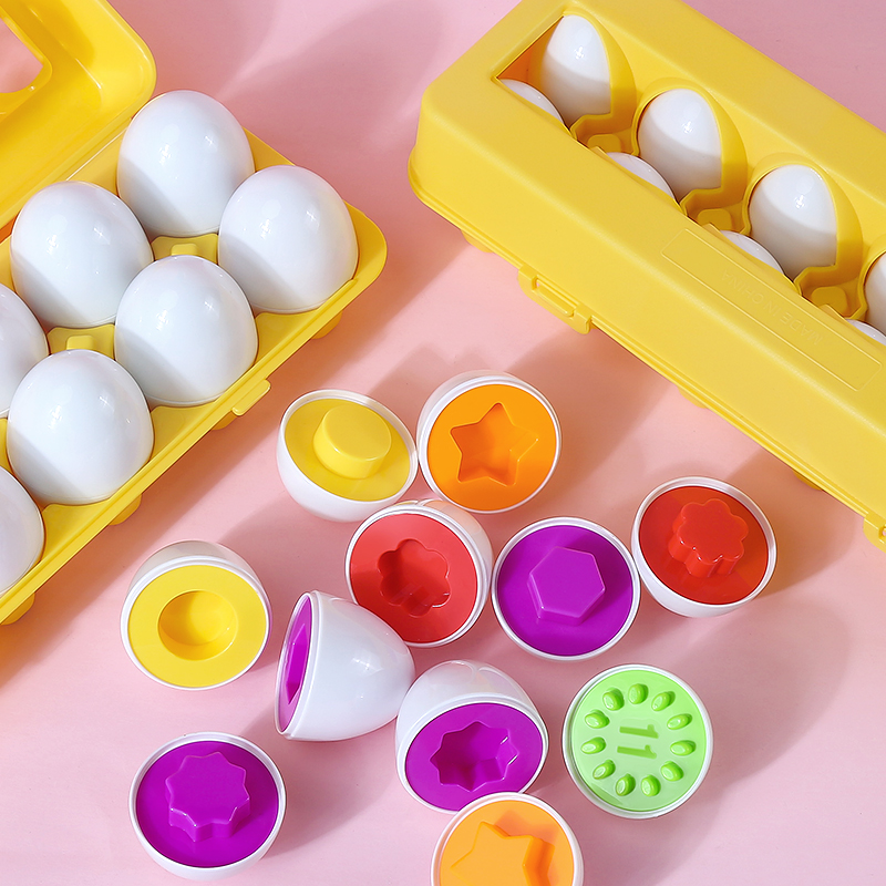 卵ネジ 3D パズルモンテッソーリ学習教育数学おもちゃ子供形 - Montessori Shelf Toy のレビューと価格