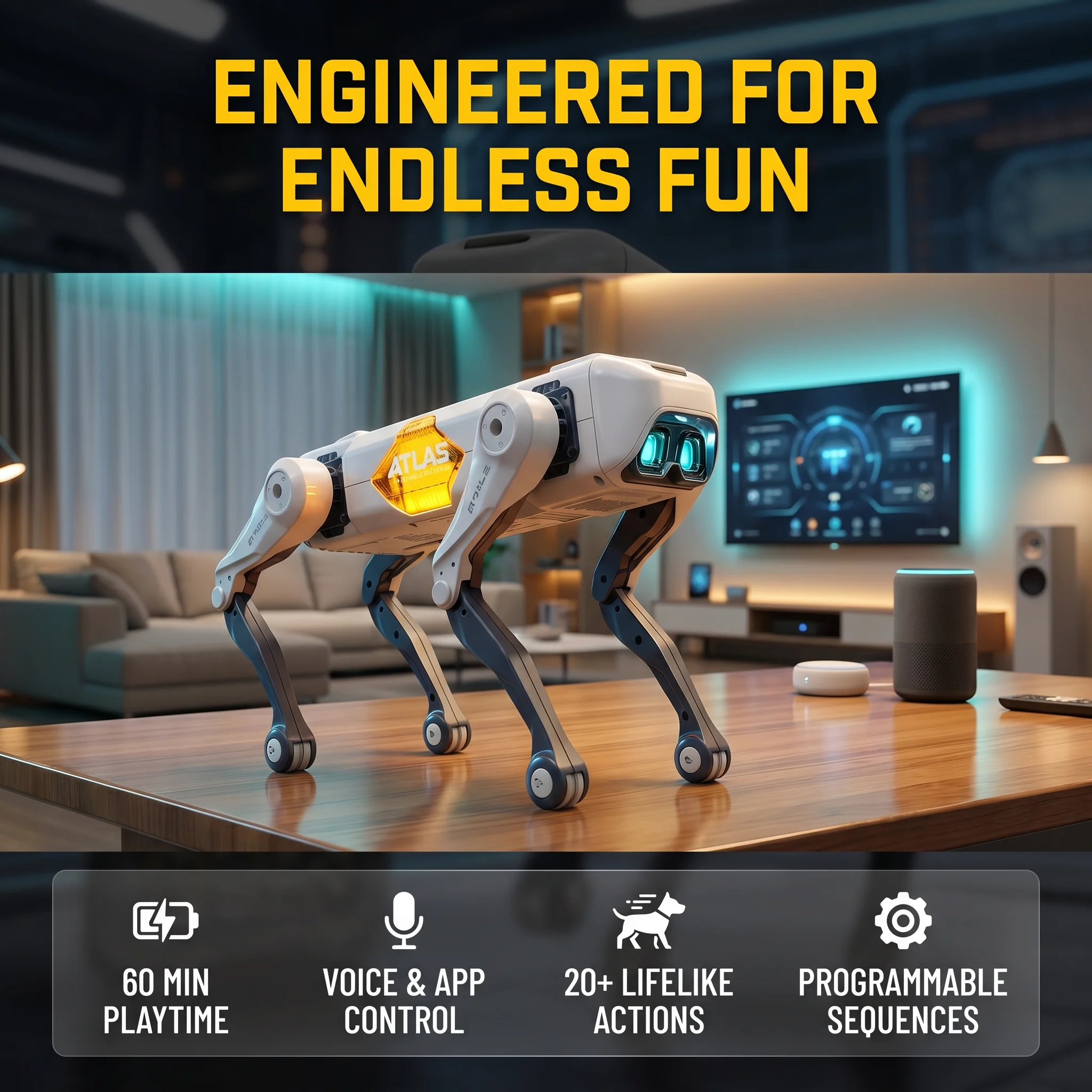 AIスマートロボット犬、音声＆アプリ制御、プログラミング、ダ - Free Educational Games For Kids のレビューと価格