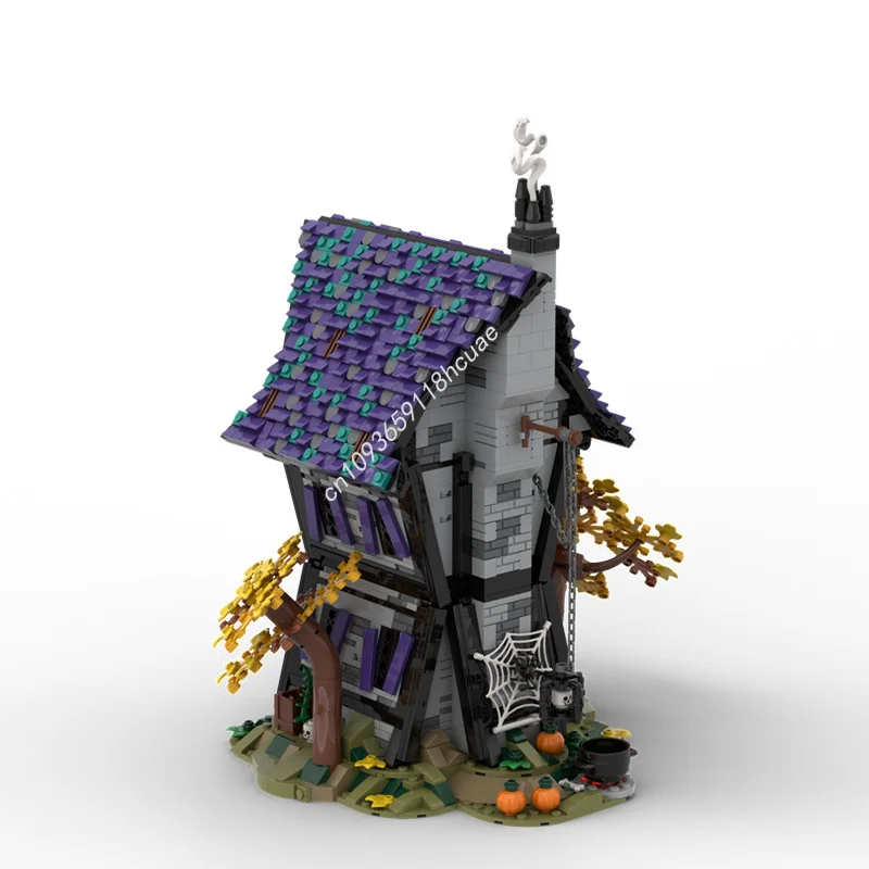 1912ピース MOC 魔女の家 ハロウィン ビルディングブ - Kids Education Design のレビューと価格