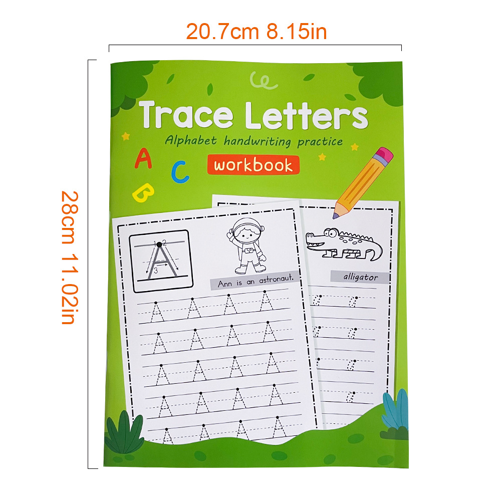 アルファベット早期教育トレースワークブック - 子供向けA- - Kids Education Worksheet のレビューと価格